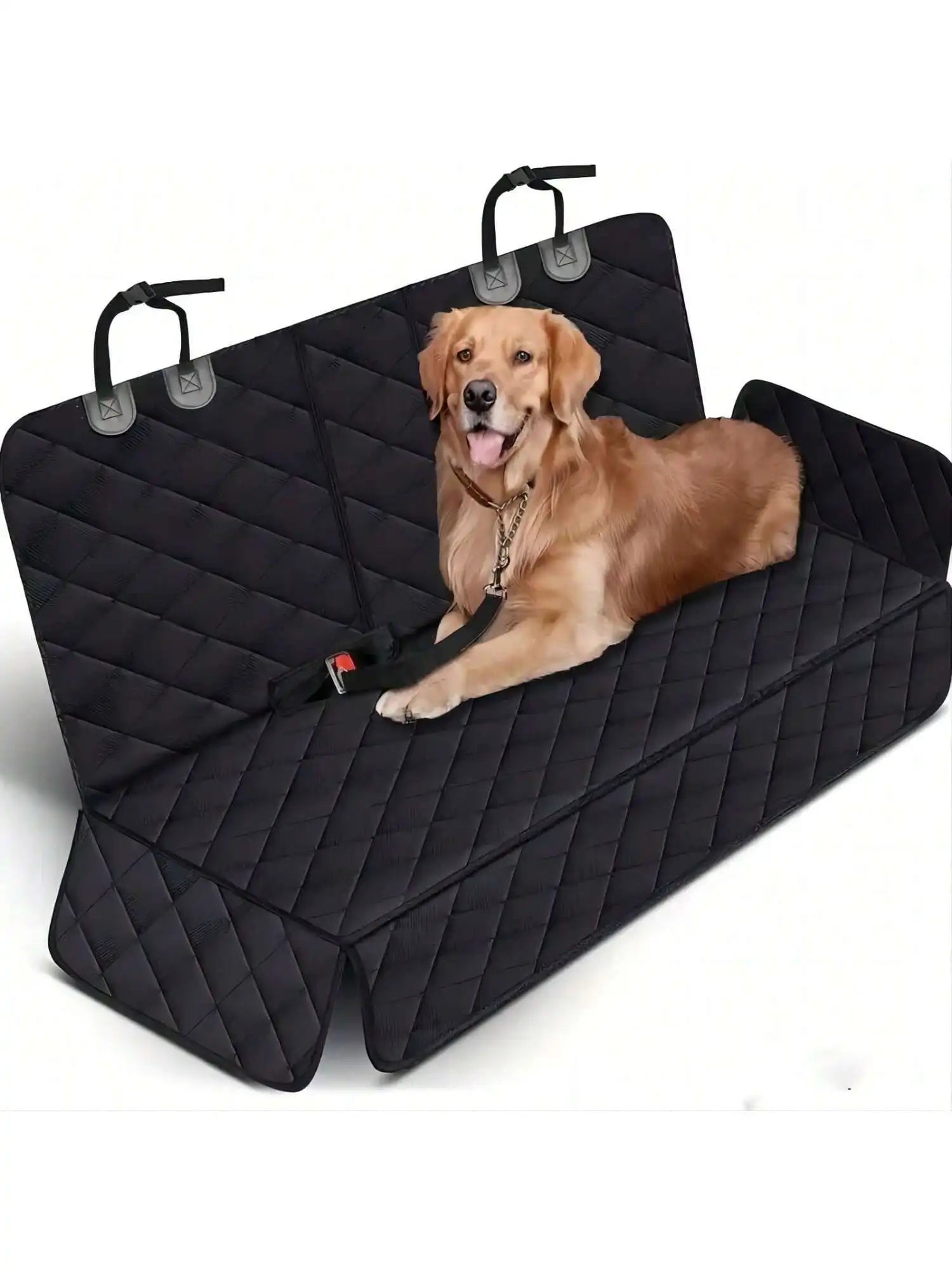 Dog Car Seat Cover with Armrest Access