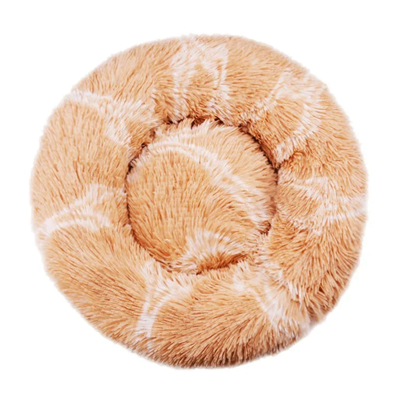 Super Soft Plush Round Pet Bed
