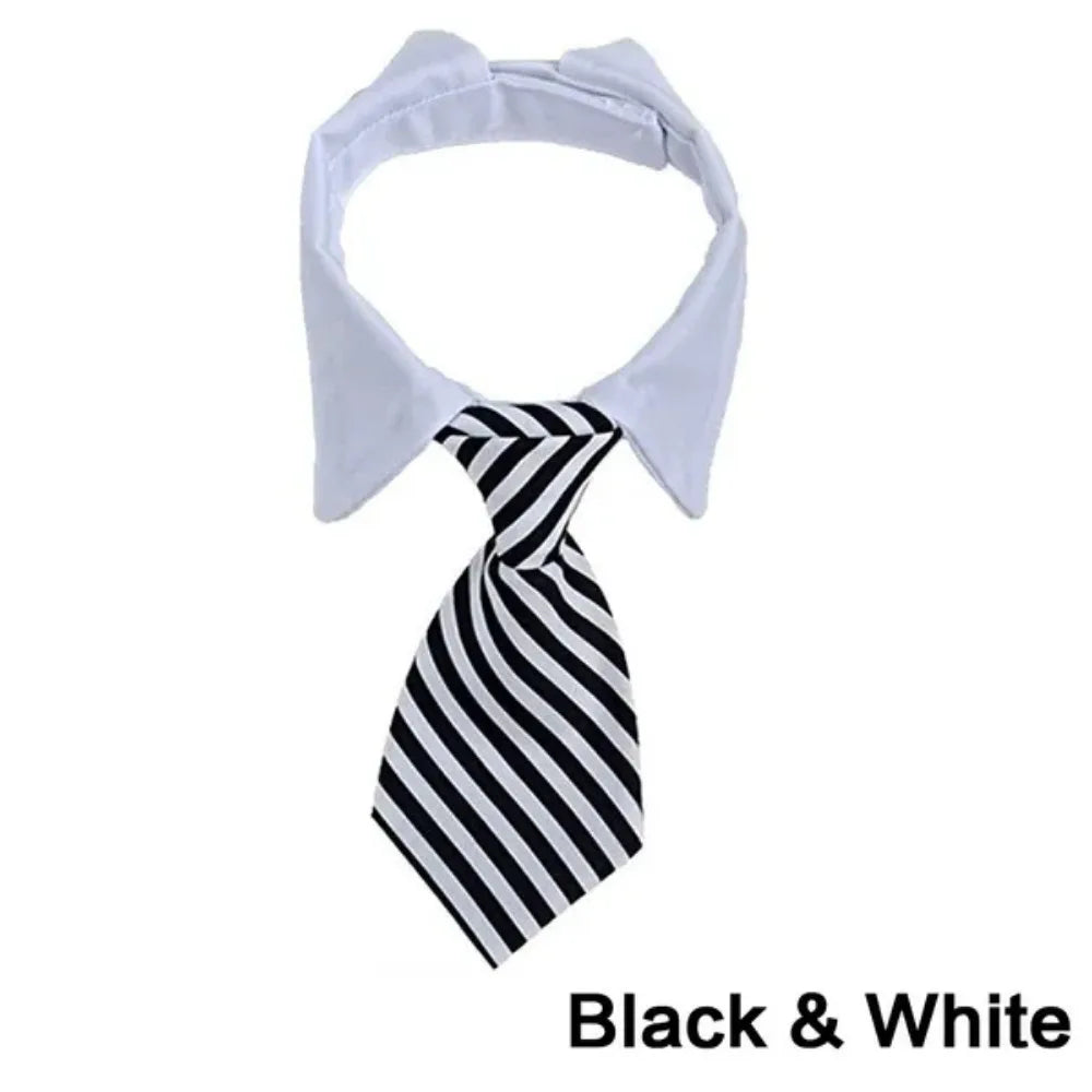 Adjustable Pet Bow Tie Necktie – Formal Costume for Dogs & Cats 🎀🐾