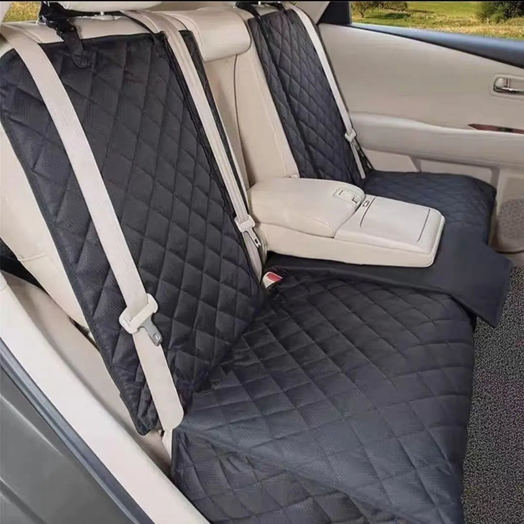 Dog Car Seat Cover with Armrest Access