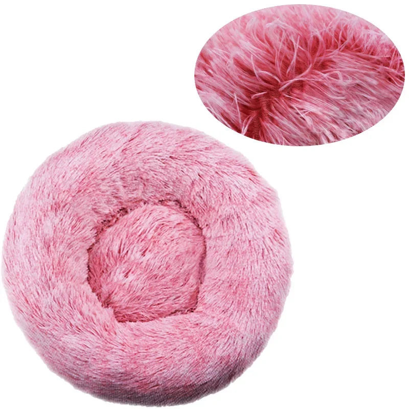 Super Soft Plush Round Pet Bed