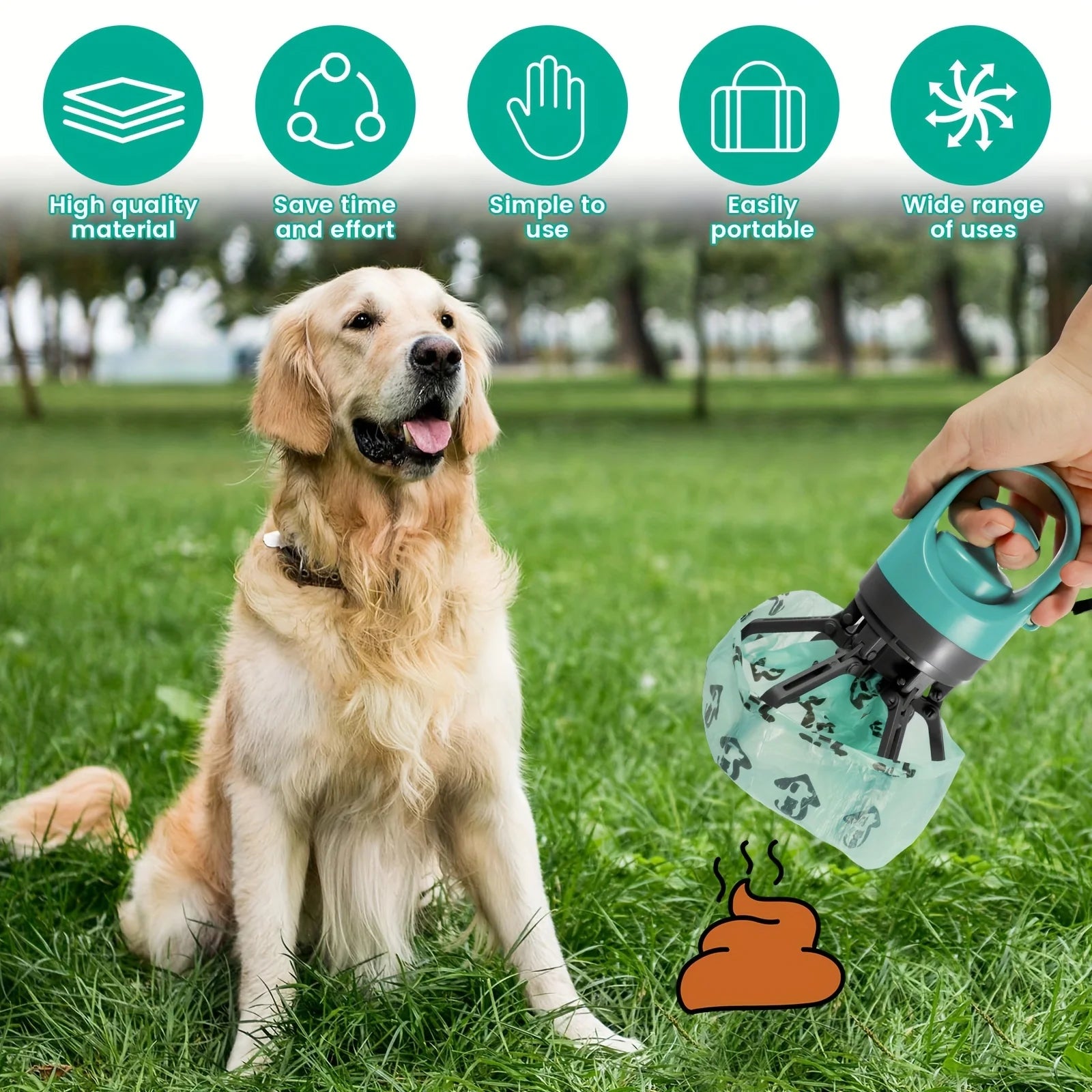 Portable Dog Pooper Scooper fur14
