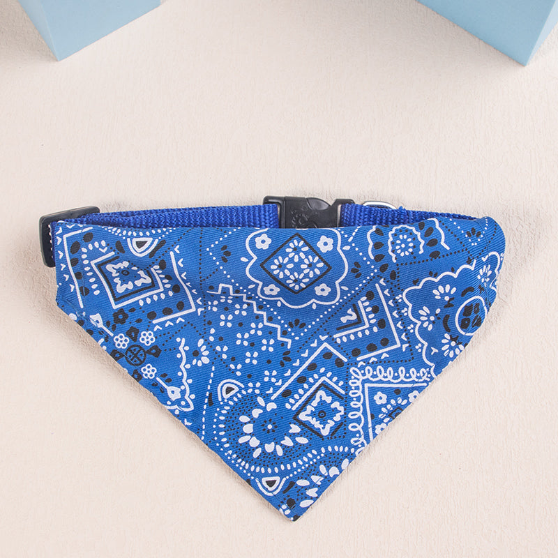 Adjustable Pet Bandana Collar – Cute & Stylish 🐶🐱