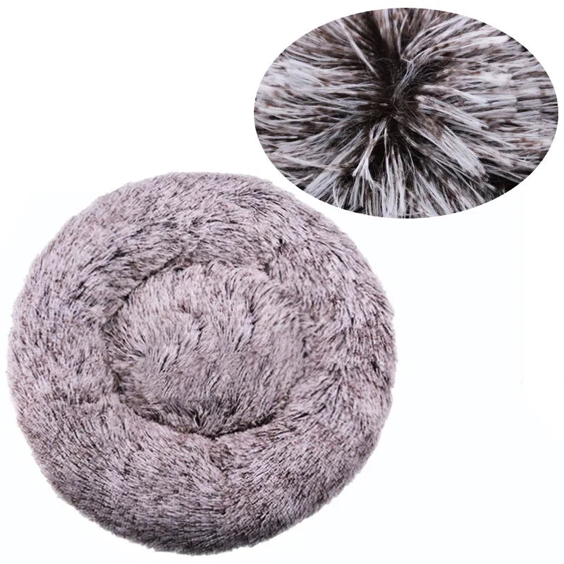 Super Soft Plush Round Pet Bed