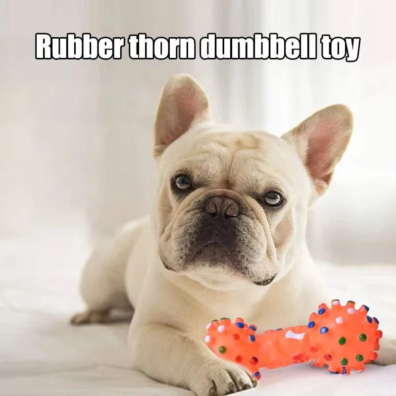Natural Rubber Dog Chew Toy – Safe & Teeth Cleaning