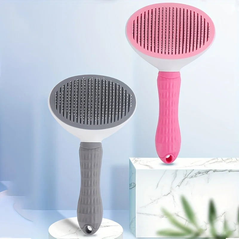 Self-Cleaning Pet Hair Brush