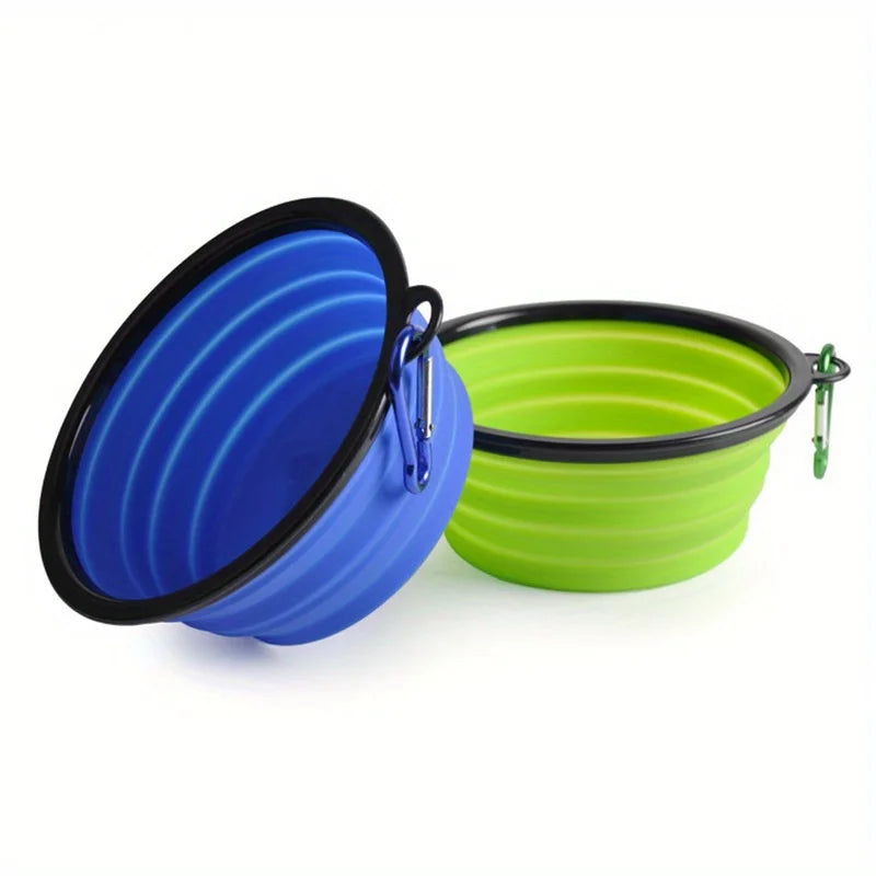 Foldable Dog Travel Bowl – Portable Food & Water Dish