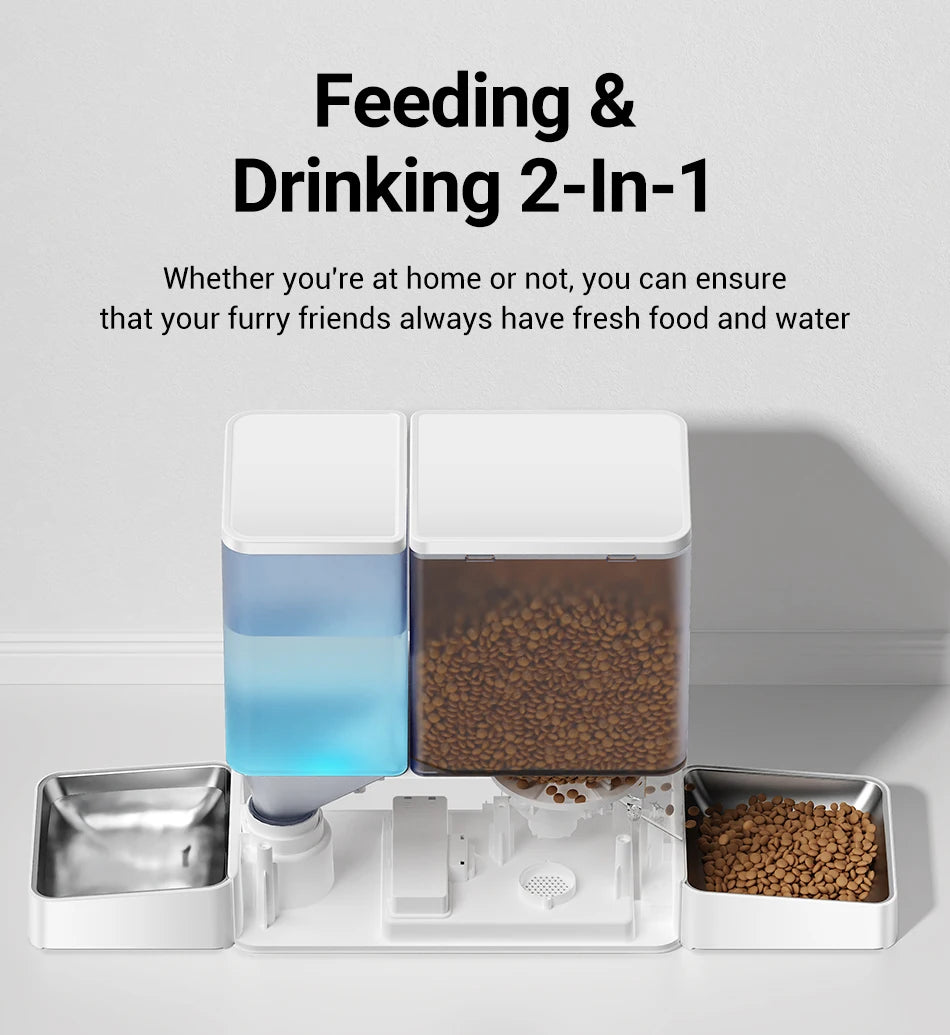 ROJECO Smart Pet Feeder – WiFi Control