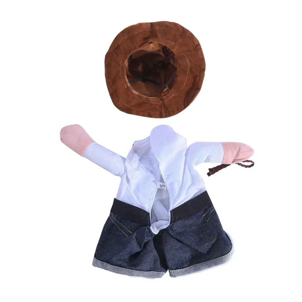 Funny Cowboy Pet Costume 👍