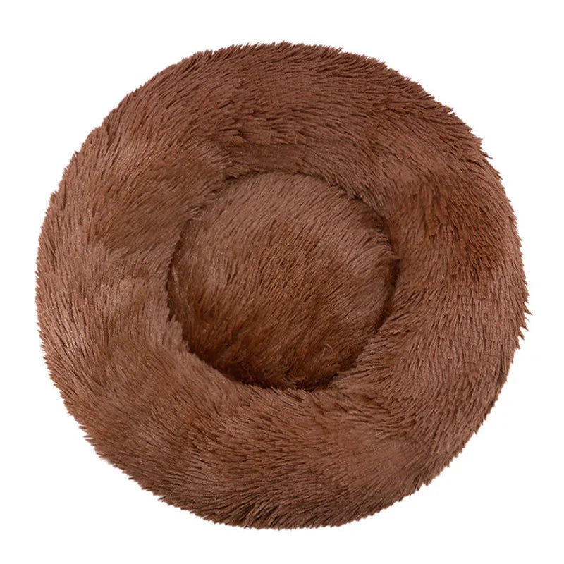 Super Soft Plush Round Pet Bed