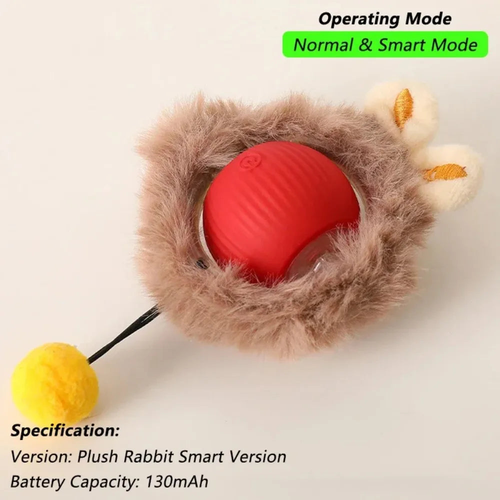 Automatic Interactive Cat Toy Ball