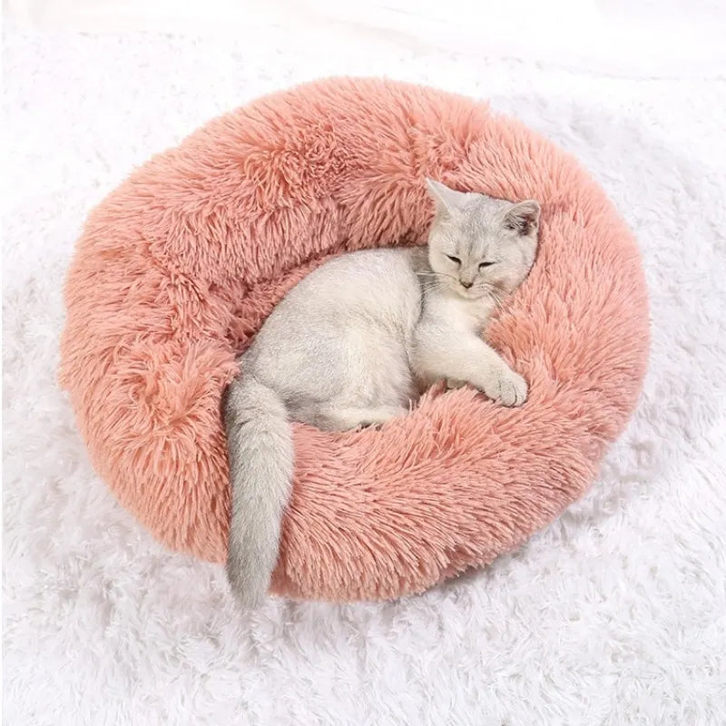 Super Soft Plush Round Pet Bed