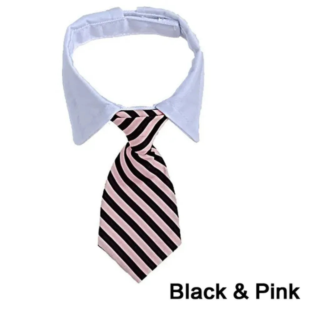 Adjustable Pet Bow Tie Necktie – Formal Costume for Dogs & Cats 🎀🐾