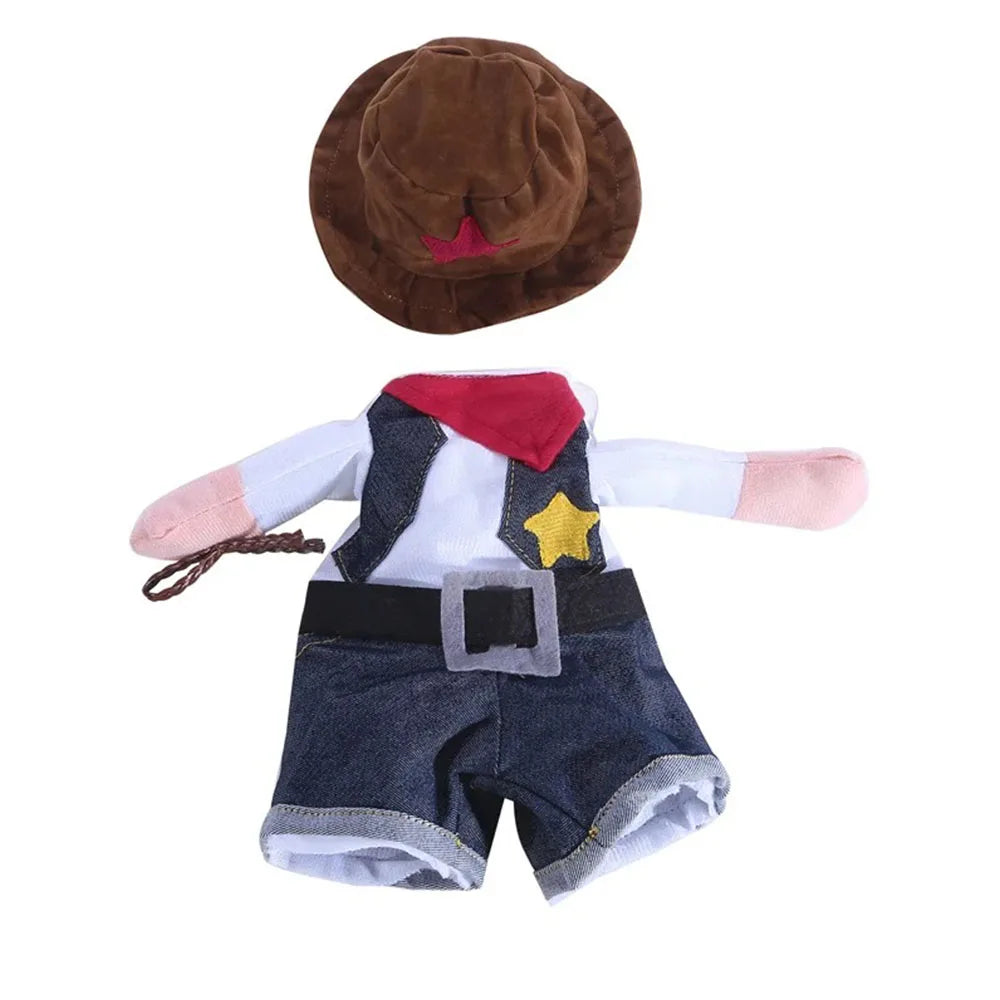 Funny Cowboy Pet Costume 👍
