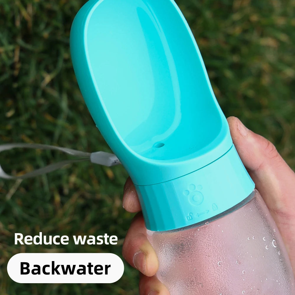 500ml Portable Pet Water Bottle with Drinking Bowl 🐶💧