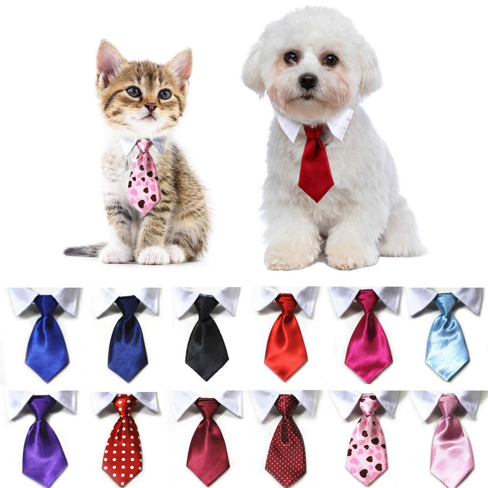 Pet Tuxedo Bow Tie Collar