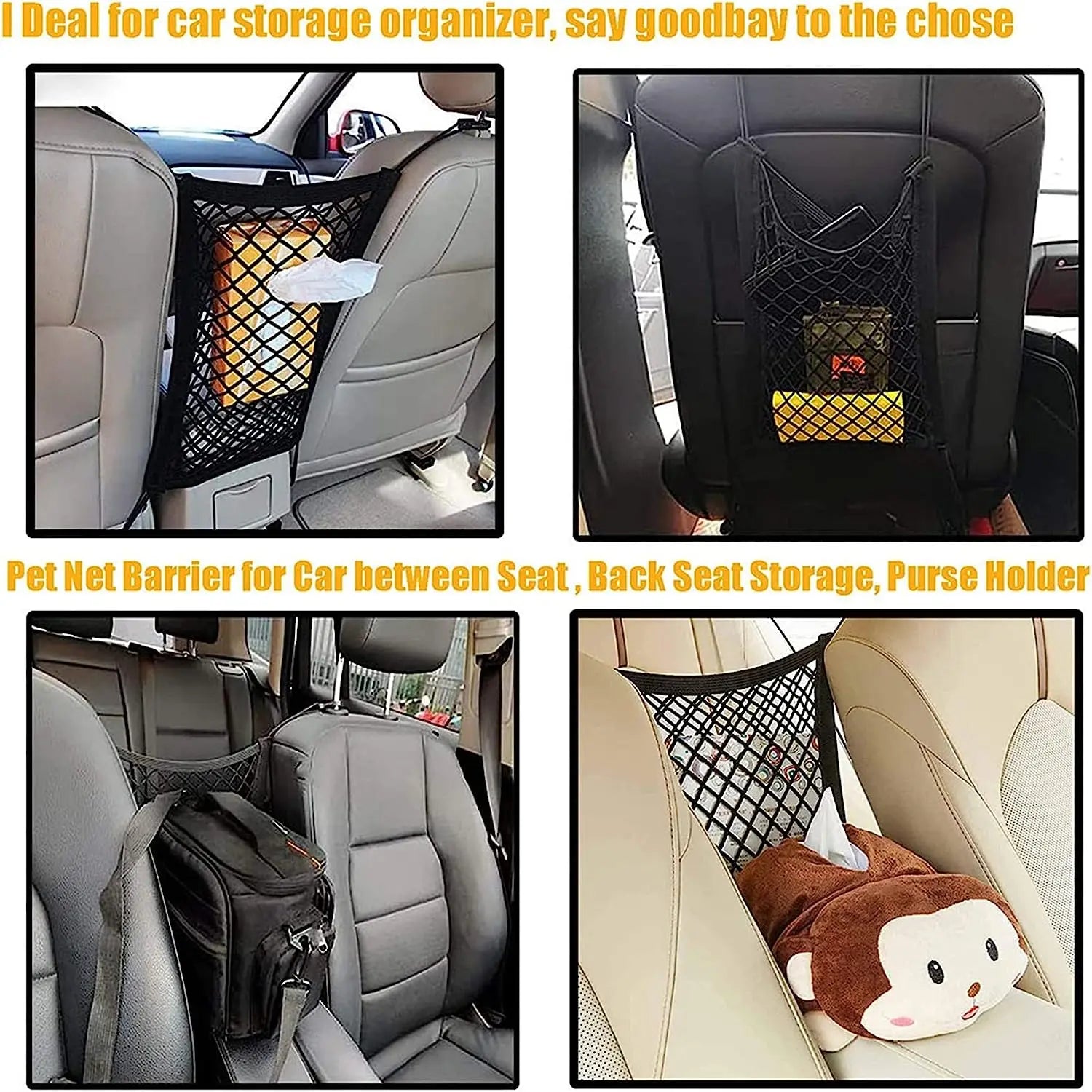 Dog Car Safety Barrier Mesh