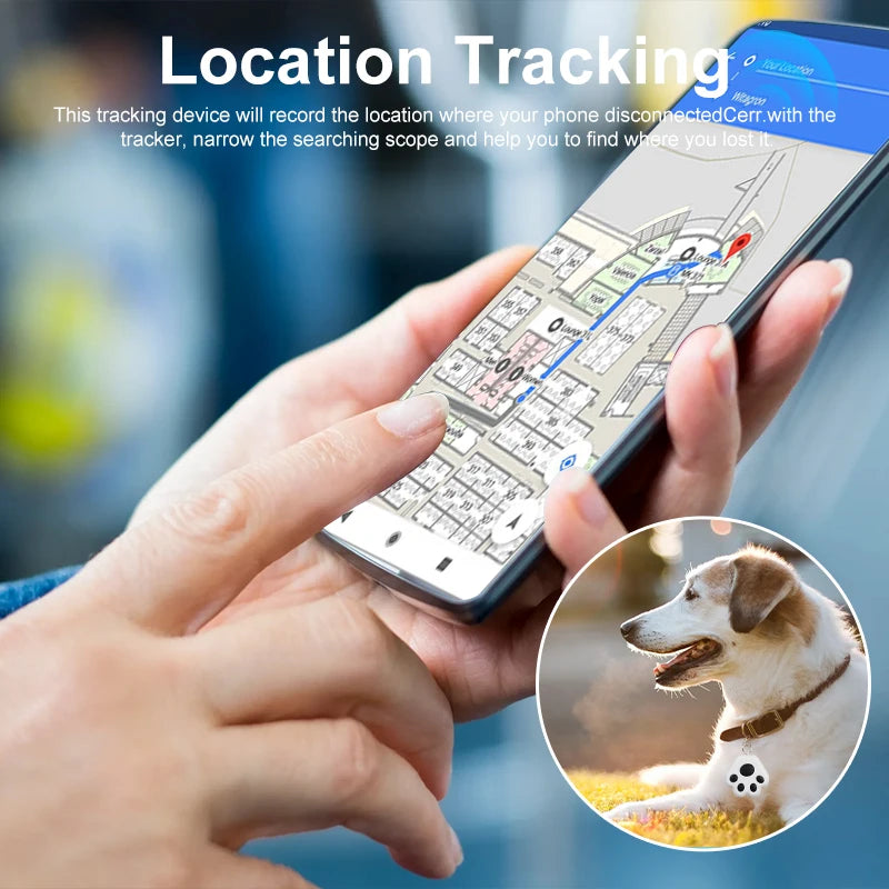 Smart Mini GPS Bluetooth Tracker – Pet & Item Finder 📍✨