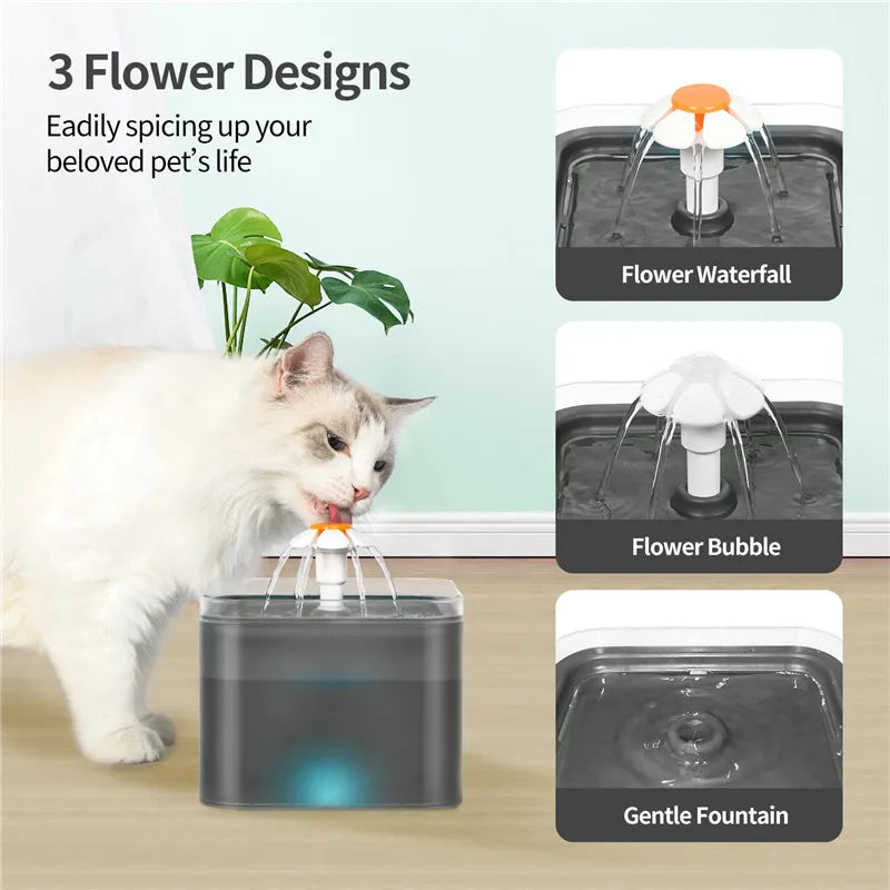 Smart 6L Automatic Pet Feeder – WiFi Controlled for Dogs & Cats