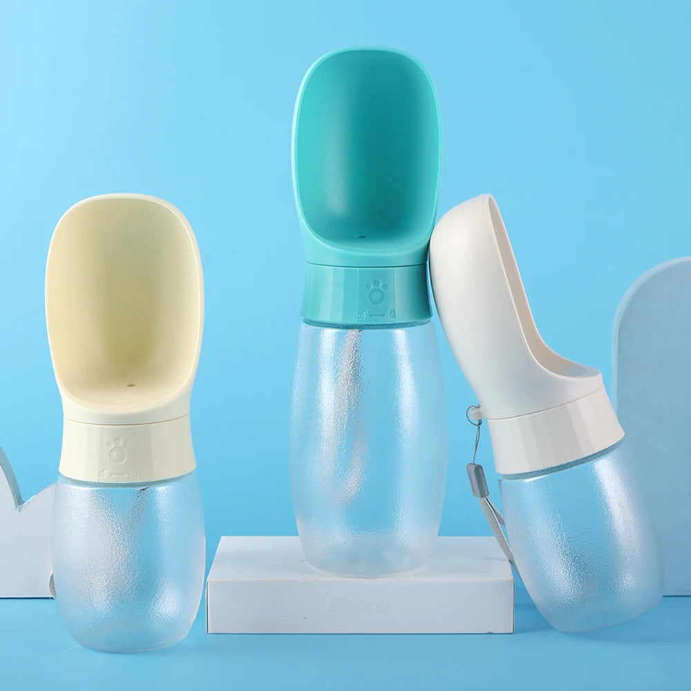 500ml Portable Pet Water Bottle with Drinking Bowl 🐶💧