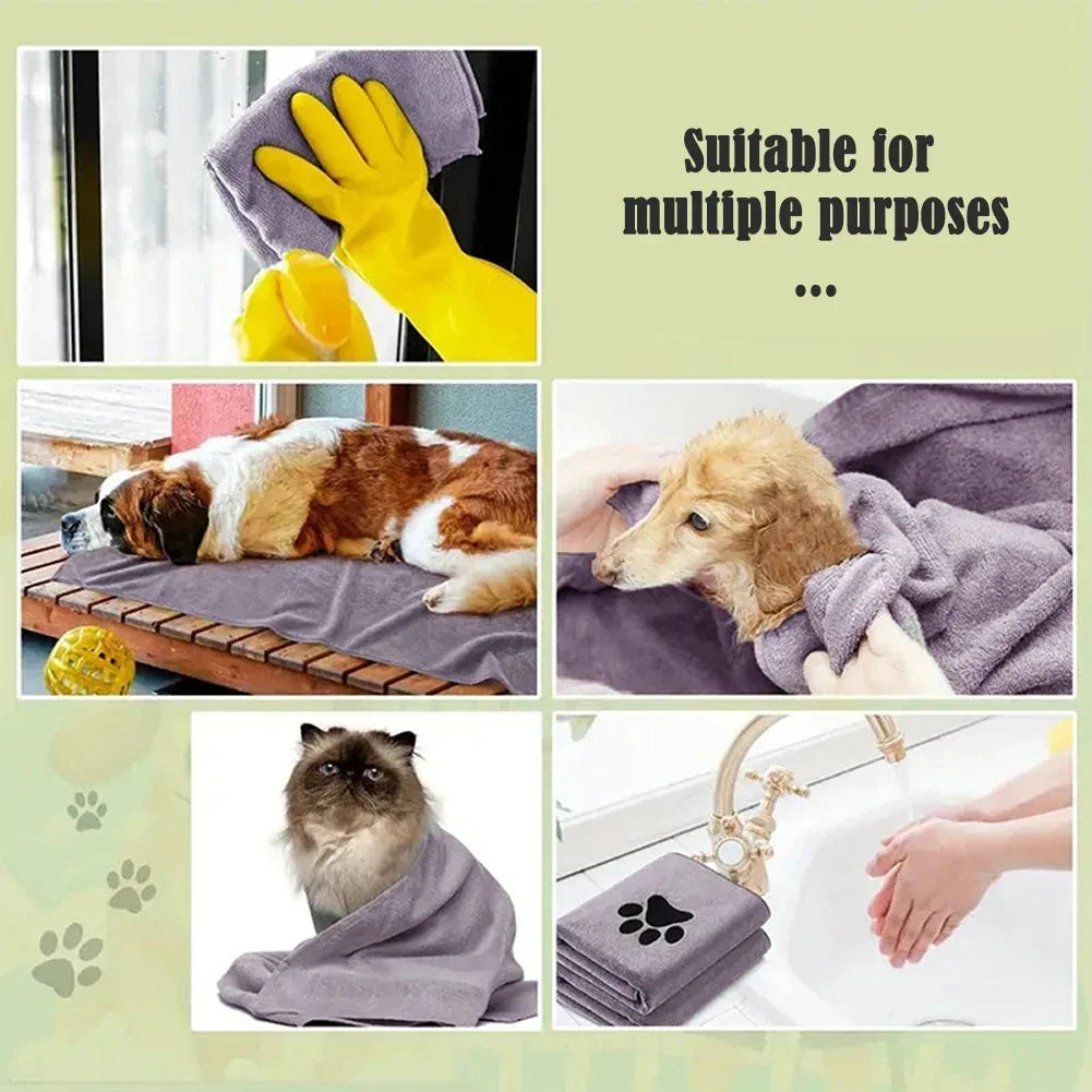 Super Absorbent Pet Grooming Towel ✨🛁