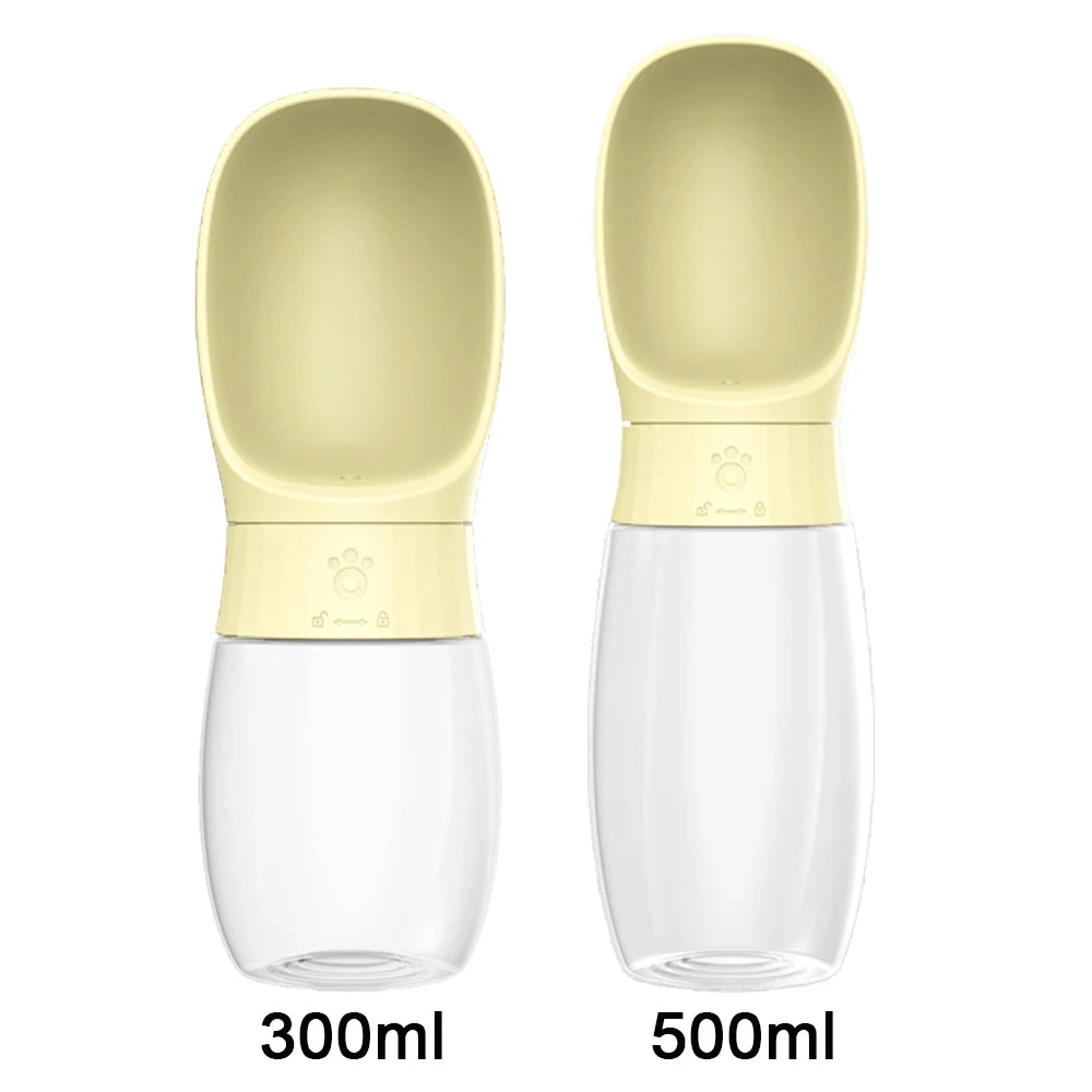 500ml Portable Pet Water Bottle with Drinking Bowl 🐶💧