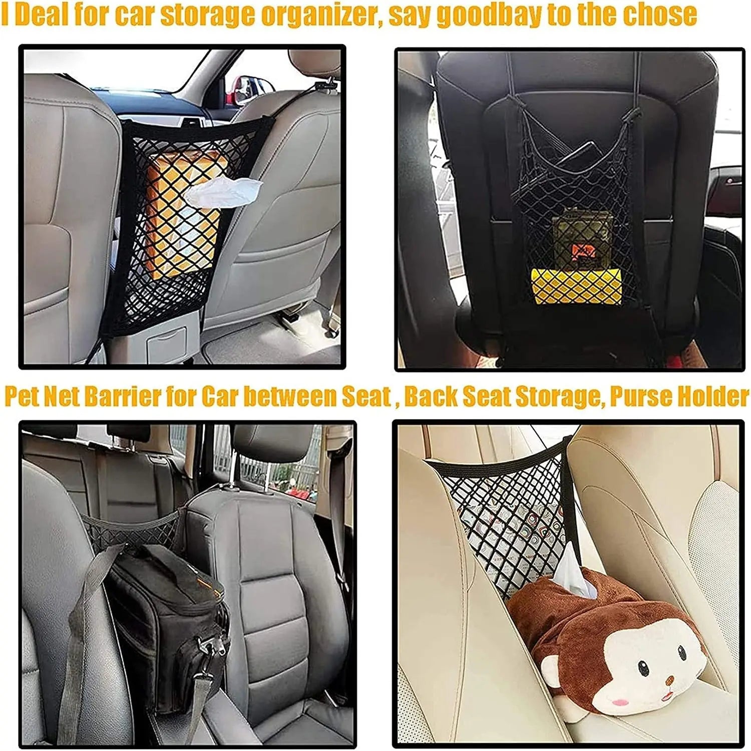 Dog Car Safety Barrier Mesh