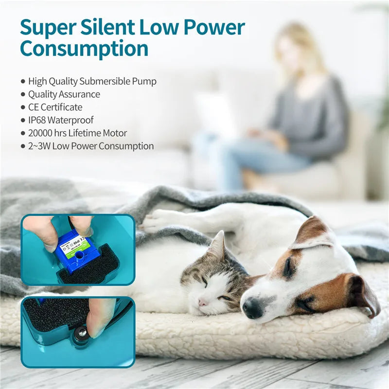 Smart 6L Automatic Pet Feeder – WiFi Controlled for Dogs & Cats