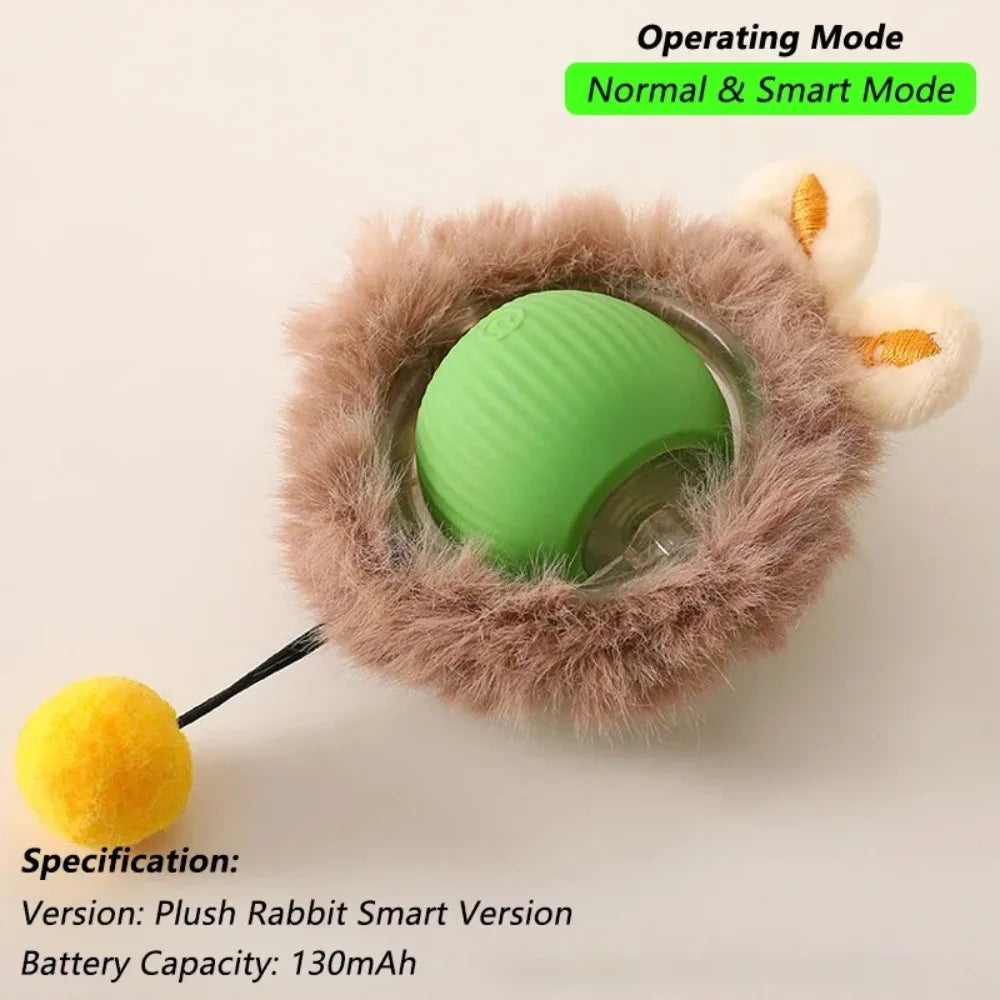 Automatic Interactive Cat Toy Ball