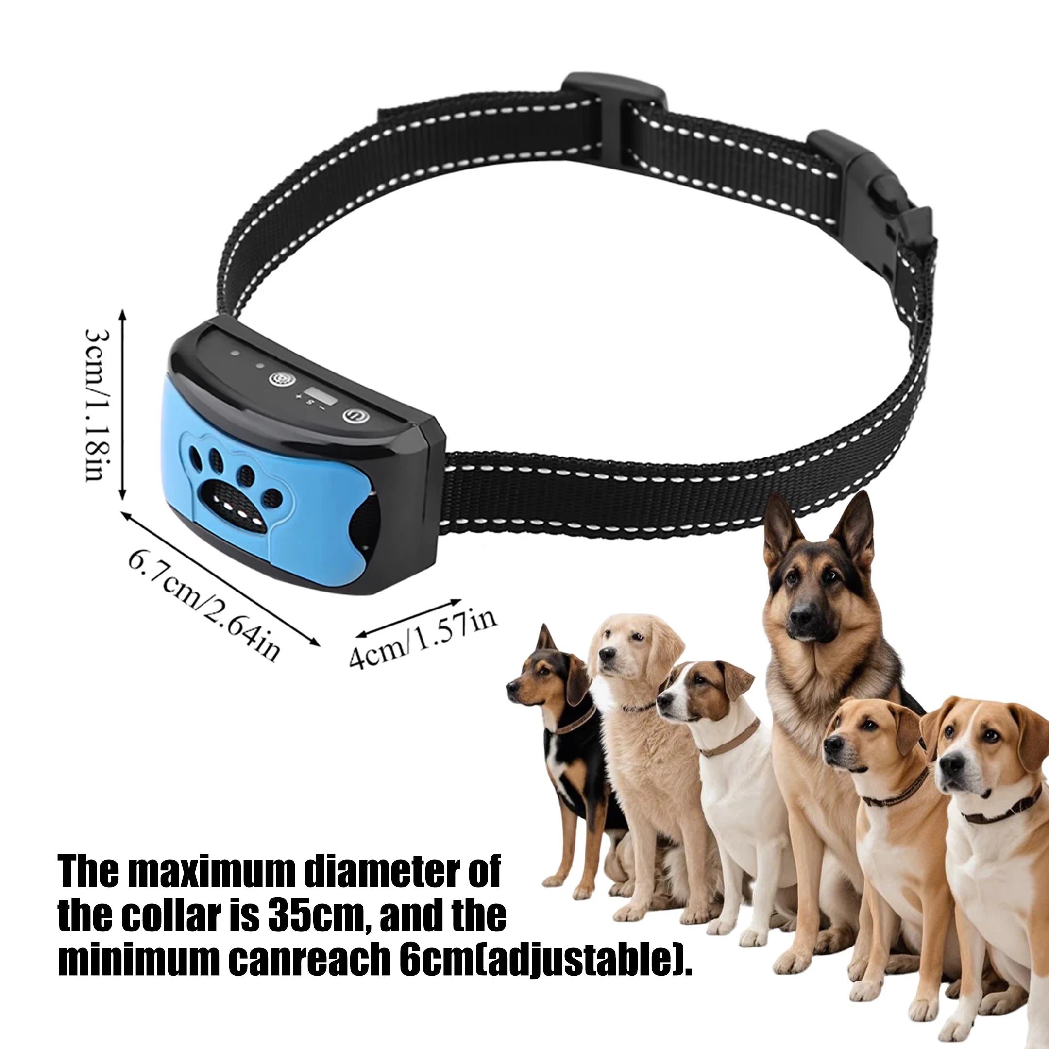 Smart Anti-Bark Collar for Dogs