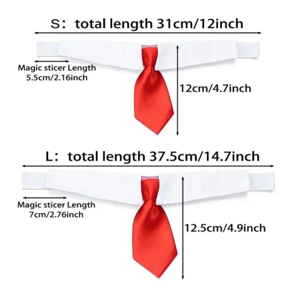 Adjustable Pet Bow Tie Necktie – Formal Costume for Dogs & Cats 🎀🐾