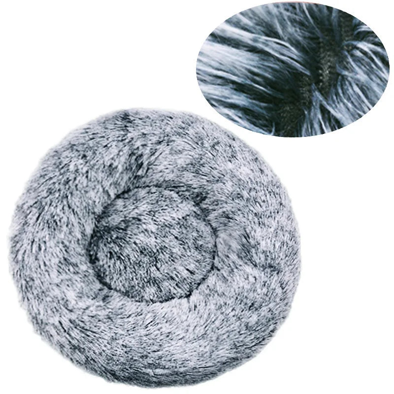 Super Soft Plush Round Pet Bed