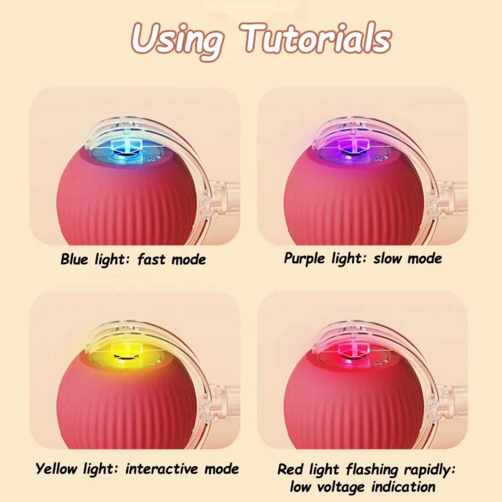 Automatic Interactive Cat Toy Ball