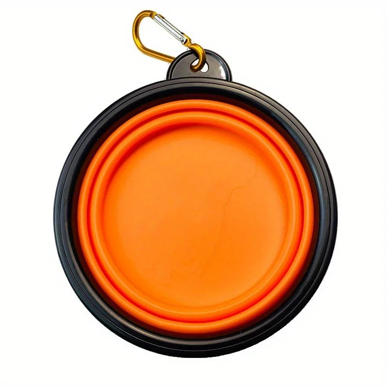 Foldable Dog Travel Bowl – Portable Food & Water Dish