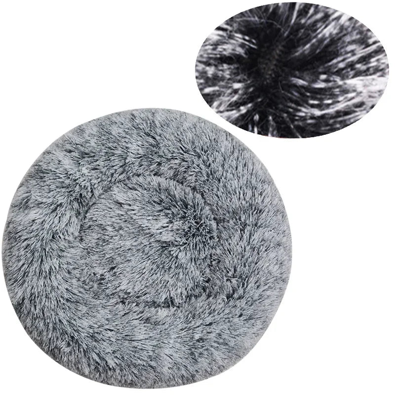 Super Soft Plush Round Pet Bed