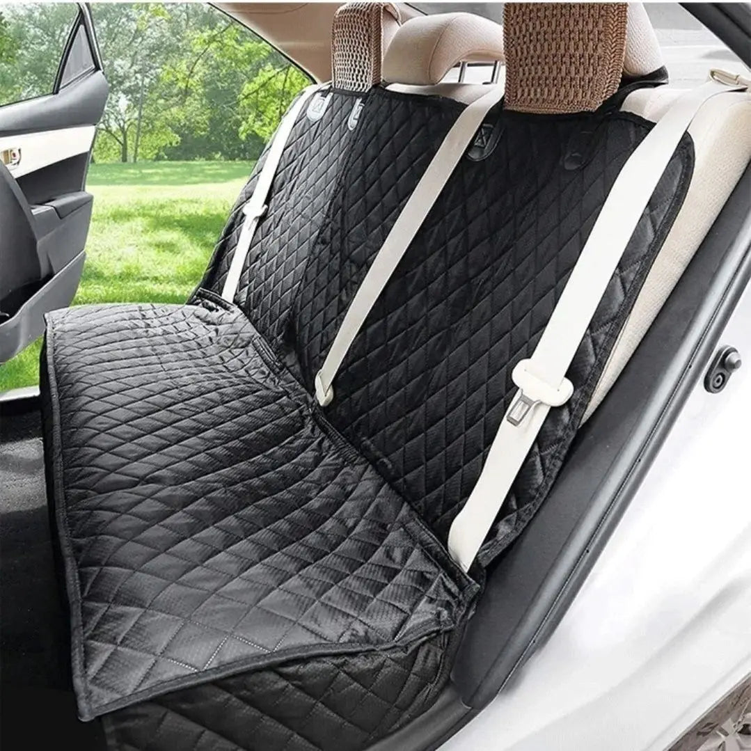 Dog Car Seat Cover with Armrest Access