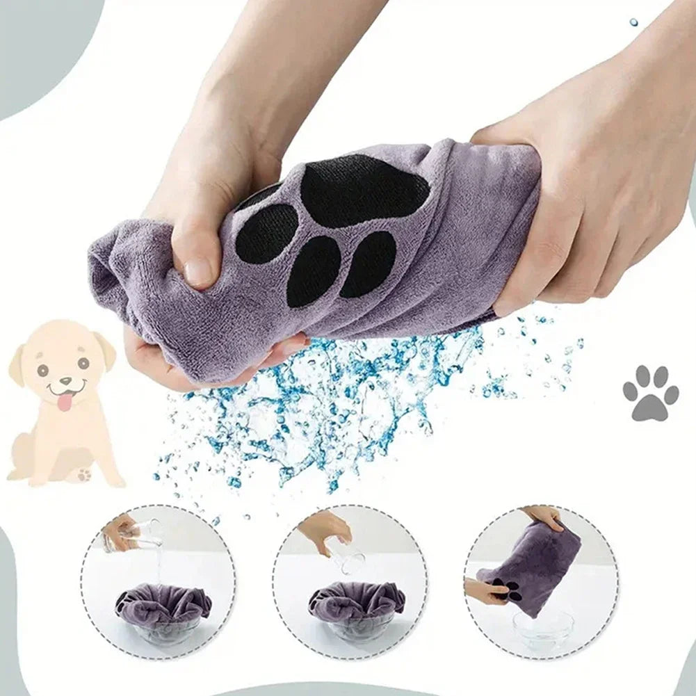 Super Absorbent Pet Grooming Towel ✨🛁