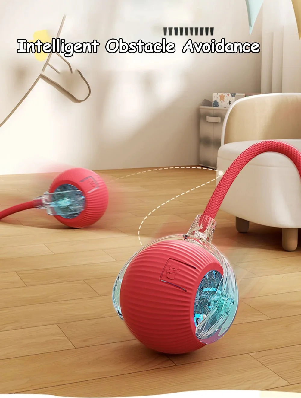 Automatic Interactive Cat Toy Ball