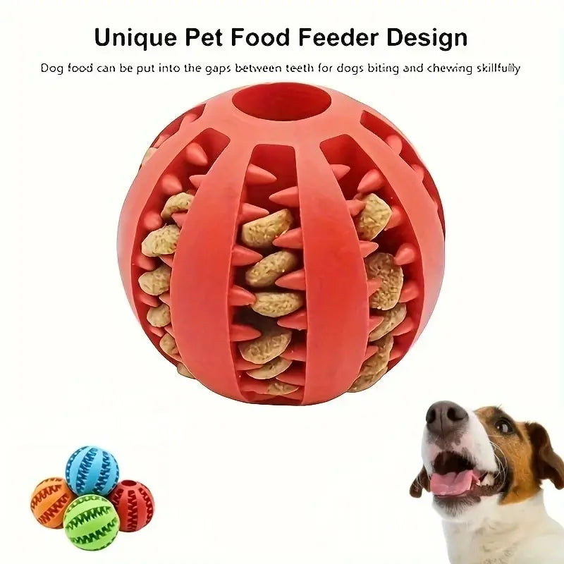 Dog Treat Chew Ball Toy 🐶🐱✨