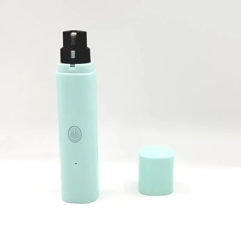 👉 Electric Pet Nail Grinder with LED Light