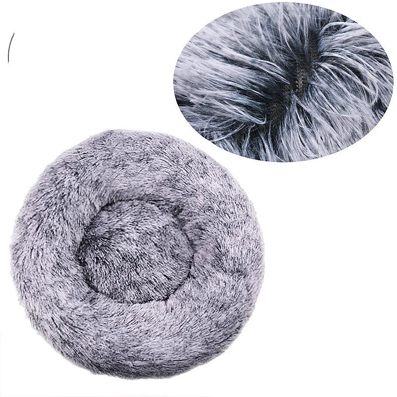 Super Soft Plush Round Pet Bed