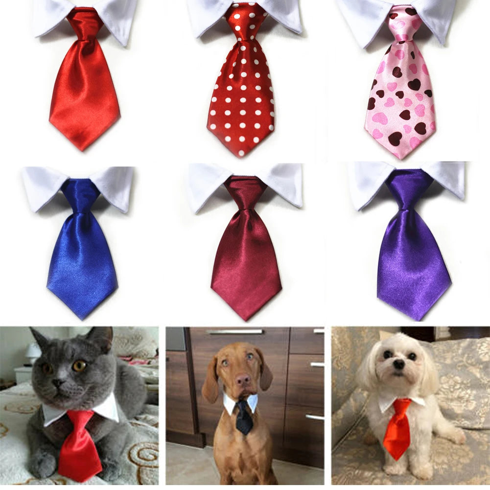 Pet Tuxedo Bow Tie Collar