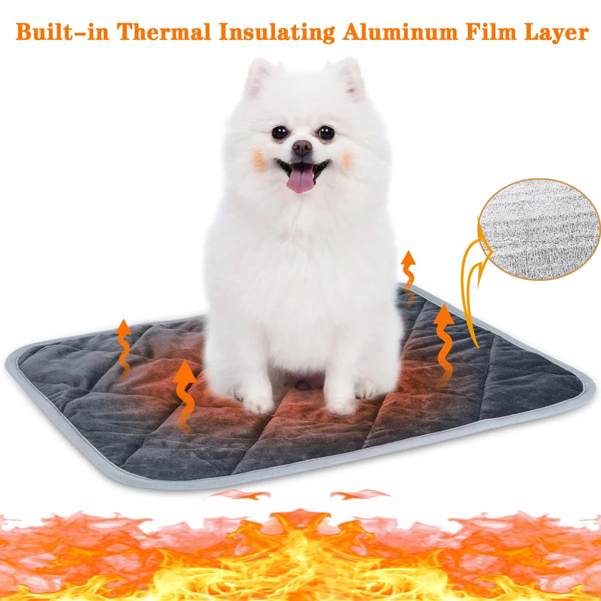 Self-Heating Pet Pad
