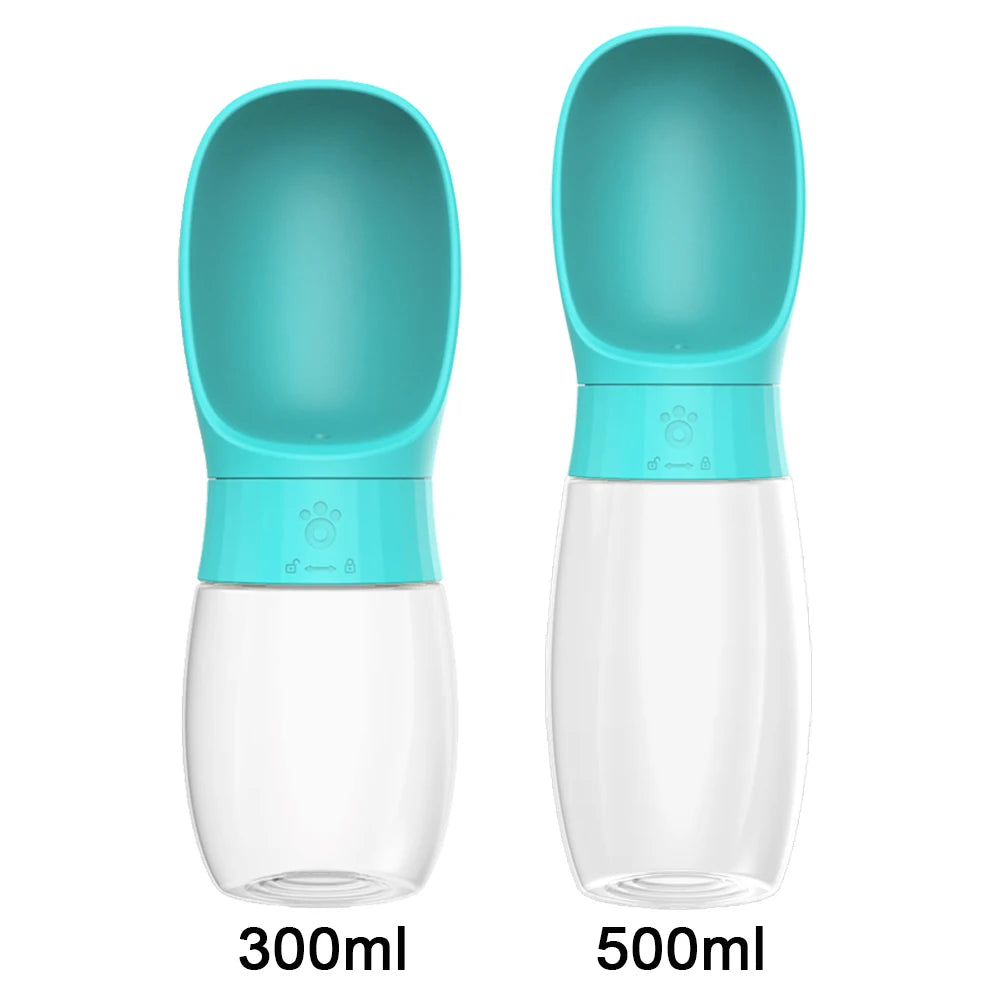 500ml Portable Pet Water Bottle with Drinking Bowl 🐶💧