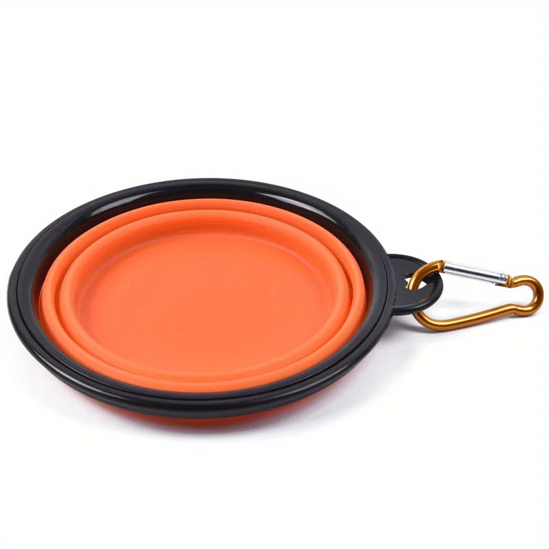 Foldable Dog Travel Bowl – Portable Food & Water Dish