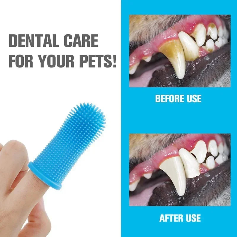 Pet Dental Care Finger Brush 🪥🐾
