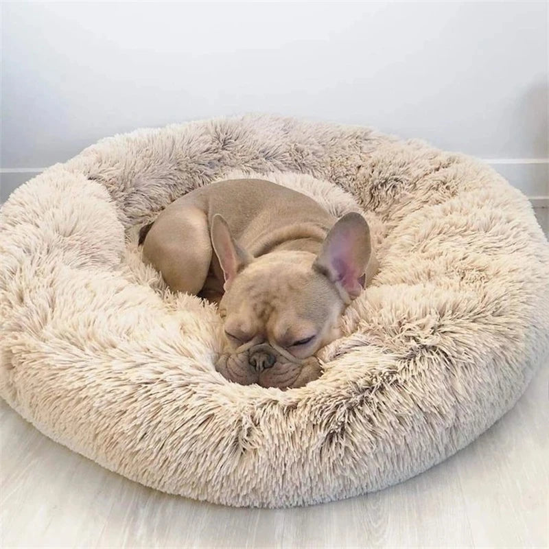 Super Soft Plush Round Pet Bed