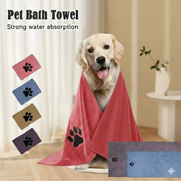 Super Absorbent Pet Grooming Towel ✨🛁